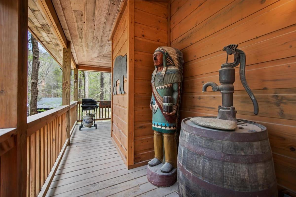 Villa Cozy Cabin Beside Briar Creek, Fire Pit, Wifi à Ellijay Extérieur photo