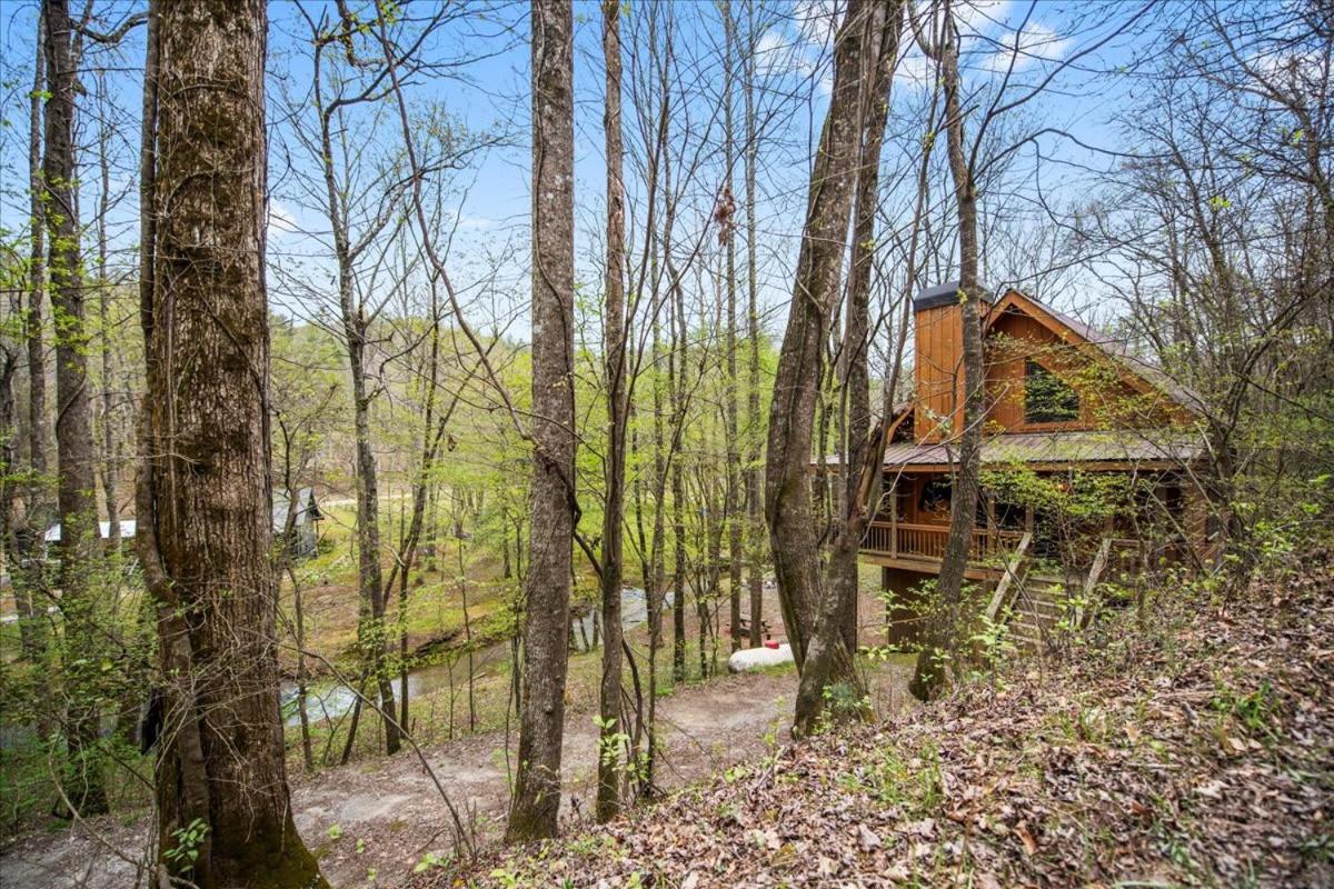 Villa Cozy Cabin Beside Briar Creek, Fire Pit, Wifi à Ellijay Extérieur photo